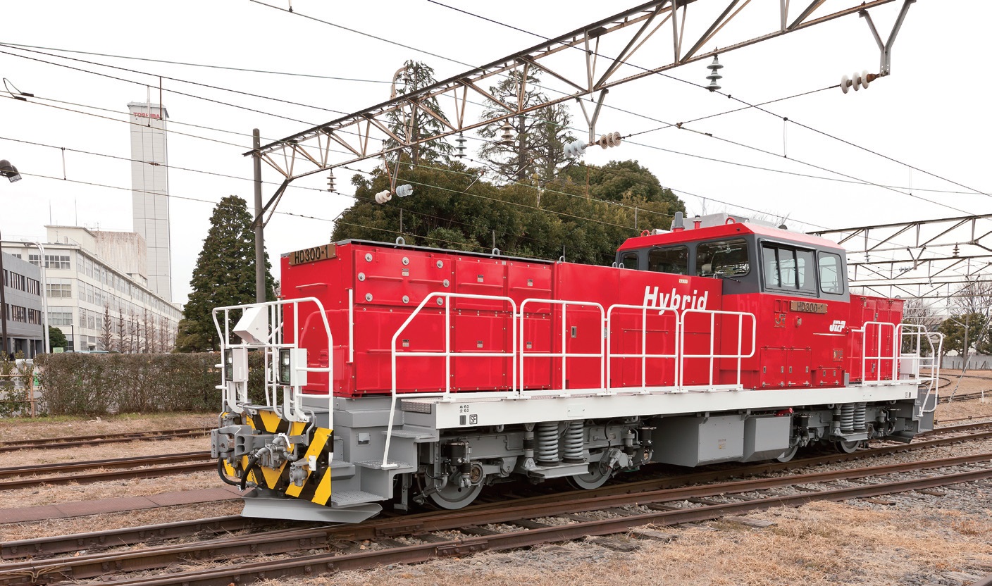 Locomotive called JR Freight HD 300